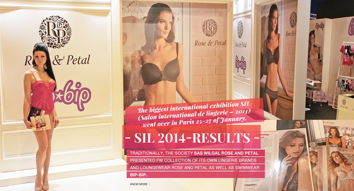 Bip Bip and Rose&Petal – Salon International de la Lingerie 2014