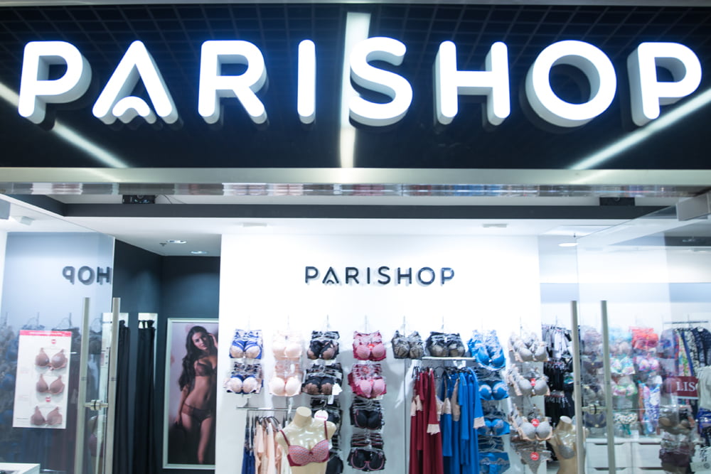 Parishop – Lingerie and Swimwear Store Concept